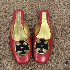 Tory Burch red mule…brand new never worn
